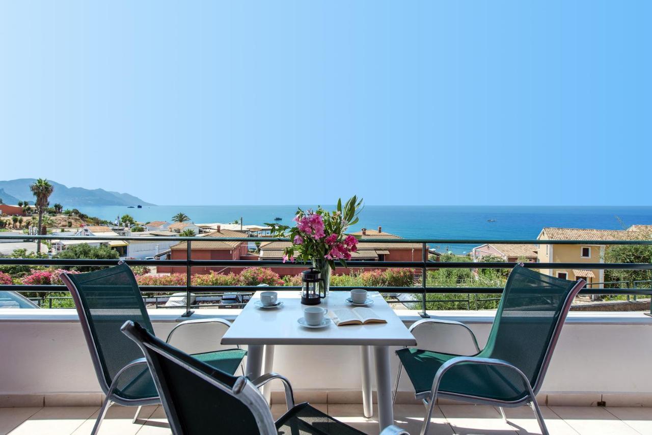 Corfu Amboti Apt Glyfada  Buitenkant foto